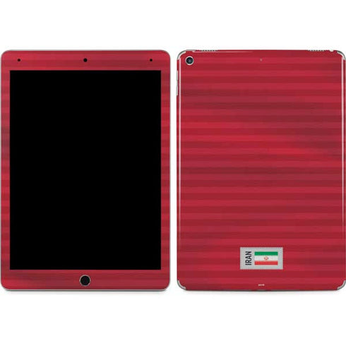 Iran Soccer Flag iPad Skins